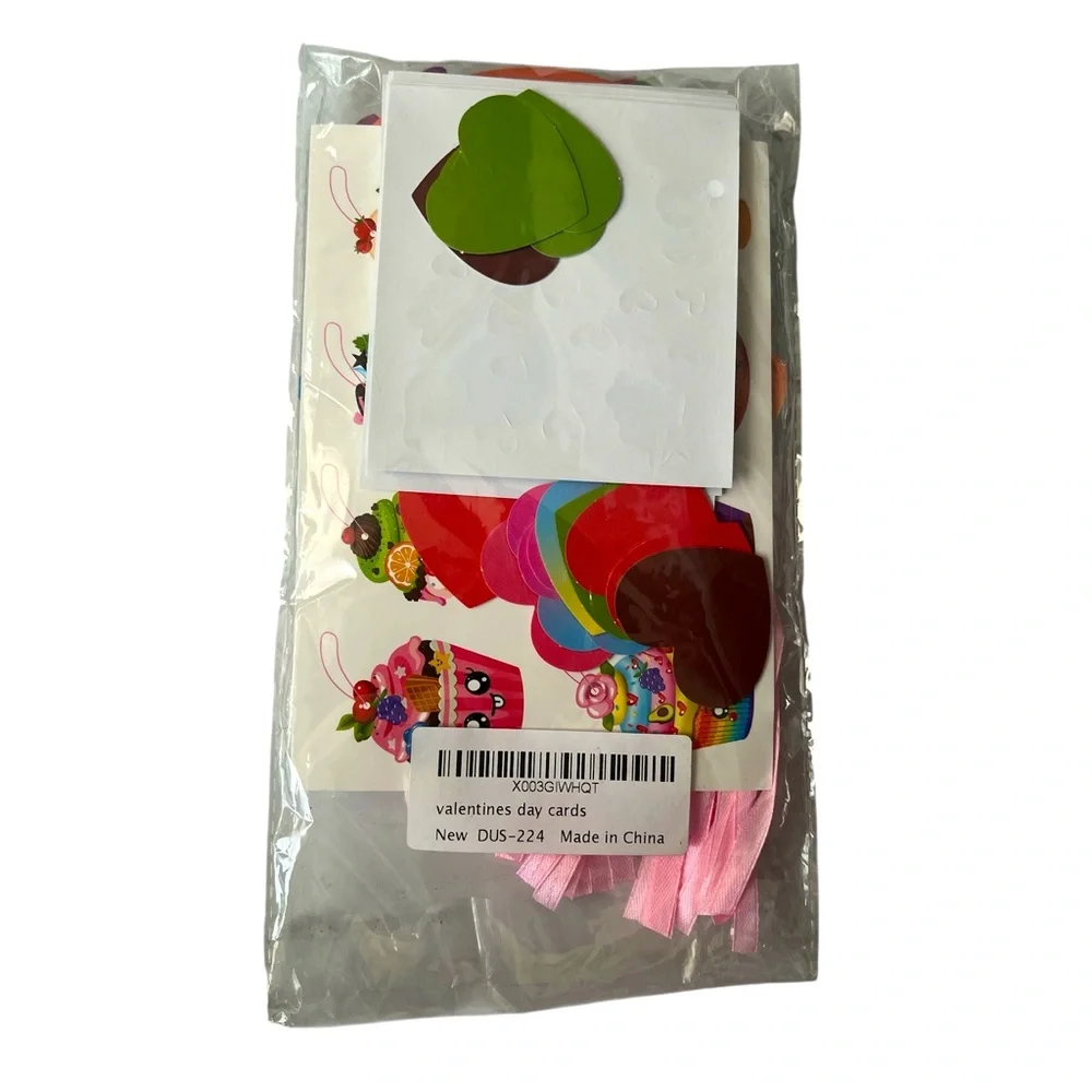 Valentine's Day Sweet Treats Card Set
